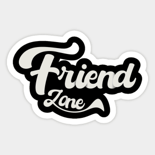 Friend zone Sticker